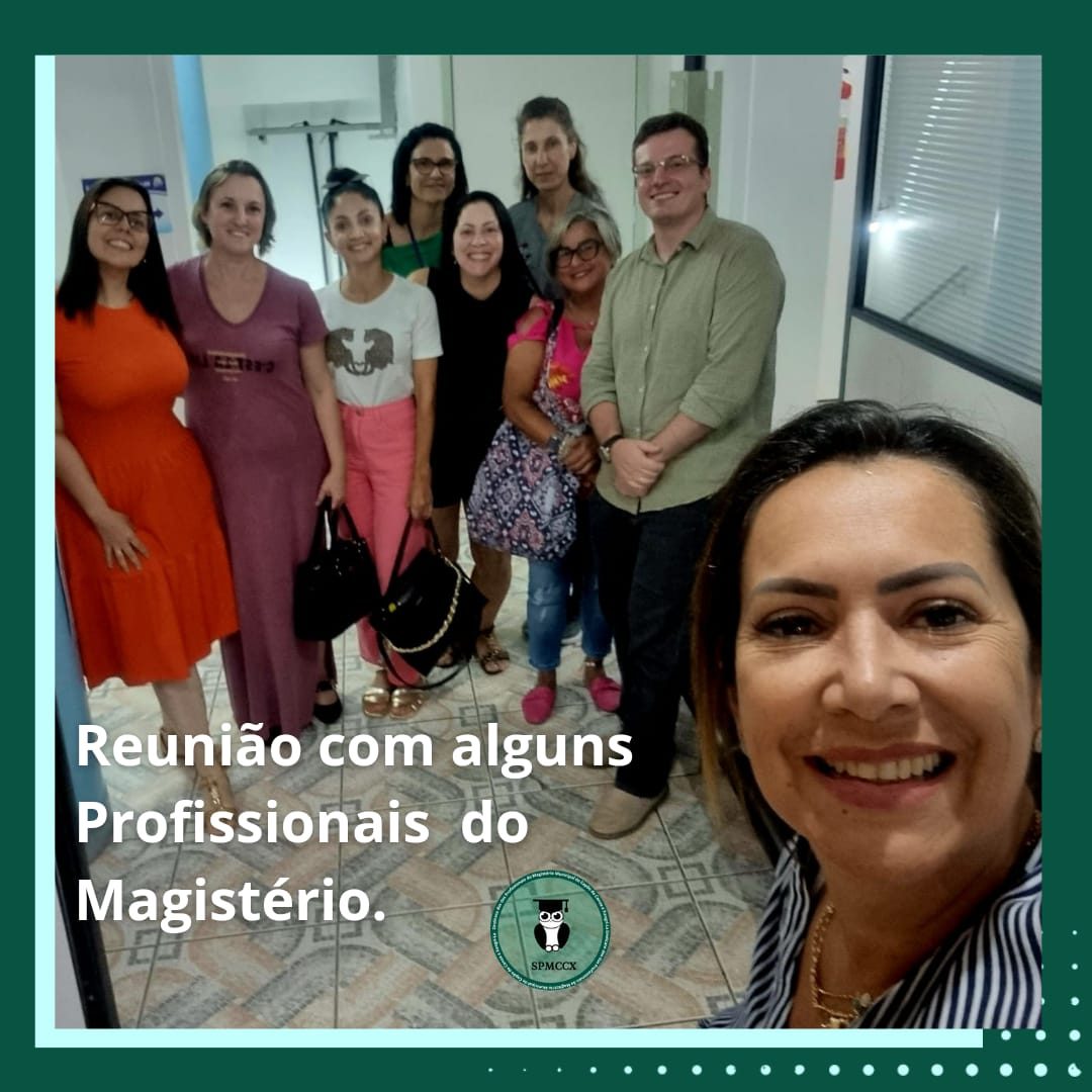 Reunião com Profissionais do Magistério